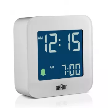 Braun BC08 skaitmeninis žadintuvas baltas