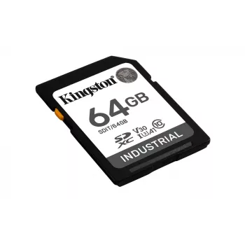 Flash atminties kortelė Kingston Technology 64GB SDXC UHS-I Industrial pSLC