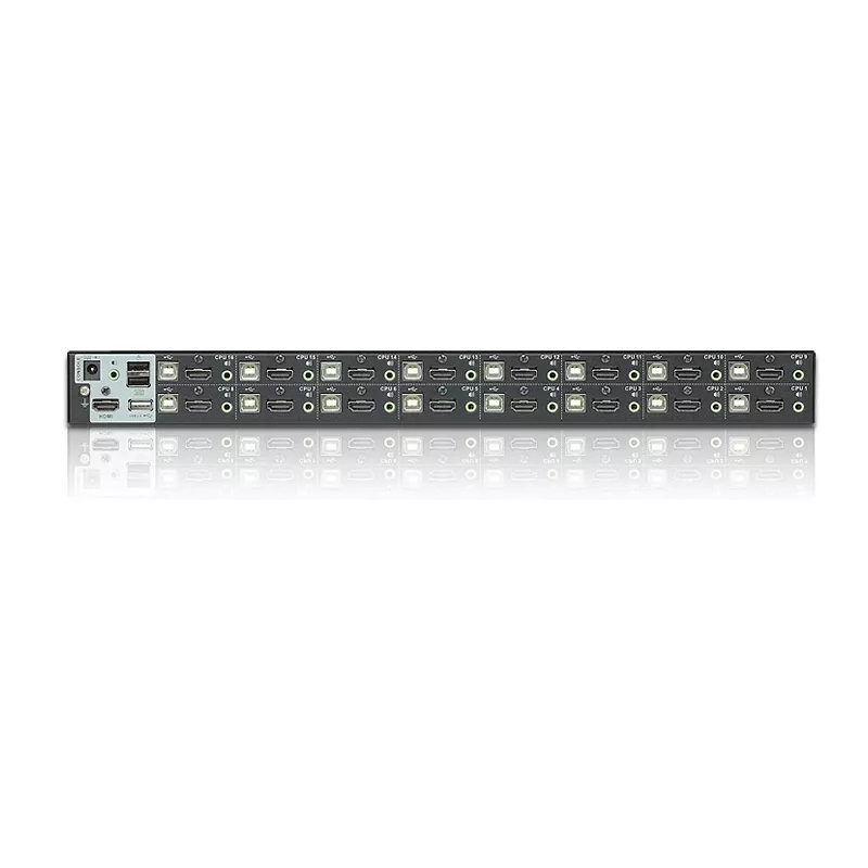 ATEN CS17916 16 prievadų USB-HDMI KVM jungiklis su USB periferiniu prievadu