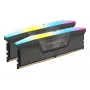 CORSAIR Vengeance RGB 32GB (2x16GB) DDR5 6000MHz CL30 atminties rinkinys – AMD Expo ir Intel XMP