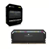 CORSAIR Vengeance RGB 32GB (2x16GB) DDR5 6000MHz CL30 atminties rinkinys – AMD Expo ir Intel XMP