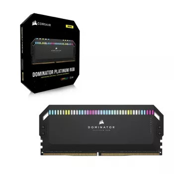 CORSAIR Vengeance RGB 32GB (2x16GB) DDR5 6000MHz CL30 atminties rinkinys – AMD Expo ir Intel XMP