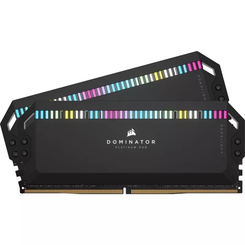 CORSAIR Vengeance RGB 32GB (2x16GB) DDR5 6000MHz CL30 atminties rinkinys – AMD Expo ir Intel XMP