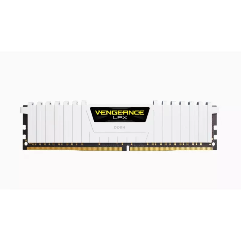 CORSAIR Vengeance LPX 32GB (2 x 16GB) DDR4 3200MHz C16 atminties rinkinys - balta