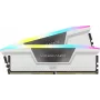 CORSAIR Vengeance RGB 32GB (2x16GB) DDR5 6200MHz CL36 atminties rinkinys - baltas