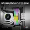 CORSAIR Vengeance RGB White 64GB (2x32GB) DDR5 5200MHz CL40 atminties rinkinys