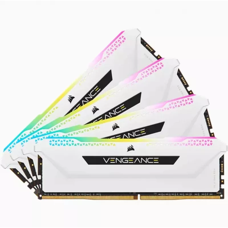 CORSAIR Vengeance RGB Pro SL White 64GB (4x16GB) DDR4 3200MHz C16 atminties rinkinys