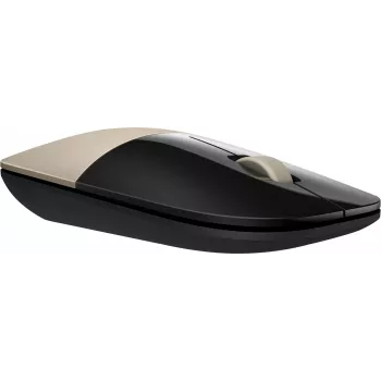 HP Z3700 Gold belaidė pelė, ambidekstrinė, optinė, RF belaidė, 1200 DPI, auksinė