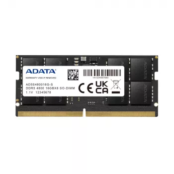 SO-DIMM 16 GB DDR5-4800 , Arbeitsspeicher schwarz, AD5S480016G-S, Premier
