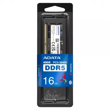SO-DIMM 16 GB DDR5-4800 , Arbeitsspeicher schwarz, AD5S480016G-S, Premier