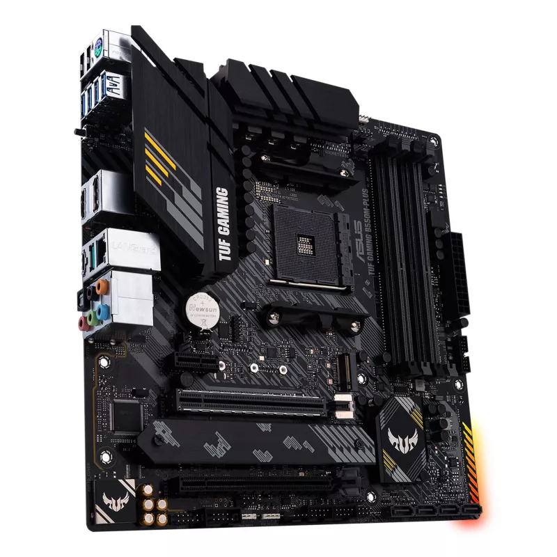 ASUS TUF GAMING B550M PLUS pagrindinė plokštė AMD B550 Socket AM4 micro ATX
