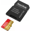 WESTERN DIGITAL Extreme microSDXC 64GB SD Adapter veiksmo kameroms ir dronams 170MB/s 80MB/s A2 C10 V30 UHS-I U3