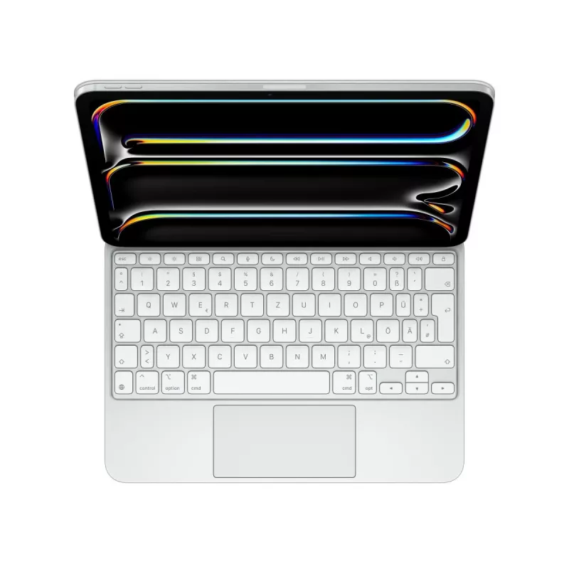 APPLE Magic Keyboard iPad Pro 11 colių (M5) – QWERTZ Vokiškas – Baltas