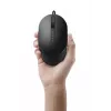DELL Pro Wired Mouse MS3220 – laidinis pelė, juoda, ambidekstrinė, lazerinė, USB-A, 3200 DPI, 2 ms