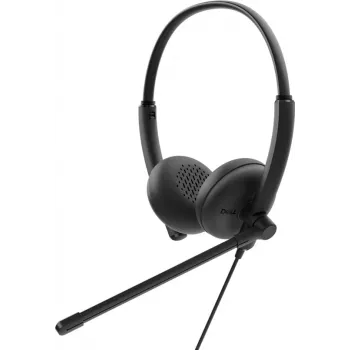DELL WH125 ausinės su mikrofonu, laidinės, USB-A, juodos