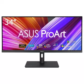 ASUS ProArt PA348CGV monitor kompiuterinis 86,4 cm (34 colių) 3440 x 1440 pikselių UltraWide Quad HD juodas