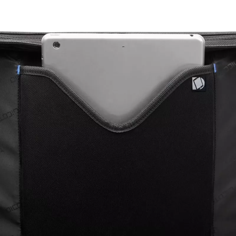 Dėklas nešiojamam kompiuteriui DICOTA Eco Top Traveler Pro 15-17,3 inch juodas / 1680d Rpet poliesteris