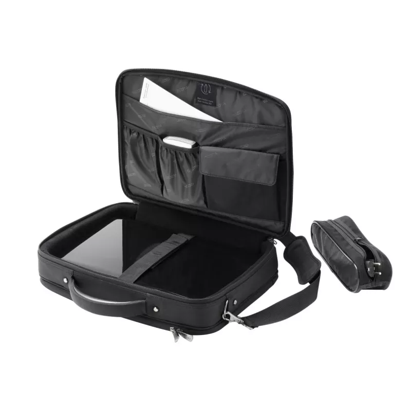 DICOTA Eco Multi Plus - 14-15.6 col. nešiojamojo kompiuterio dėklas - juoda / 600d RPE poliesteris