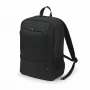DICOTA Eco Backpack Base - 13-14.1 colių nešiojamojo kompiuterio kuprinė - Juoda / 300d Rpet poliesteris