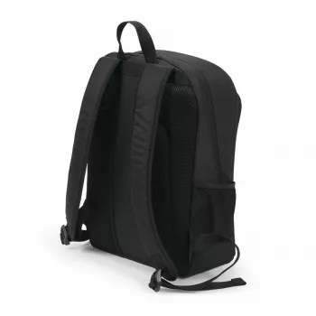 DICOTA Eco Backpack Base - 13-14.1 colių nešiojamojo kompiuterio kuprinė - Juoda / 300d Rpet poliesteris
