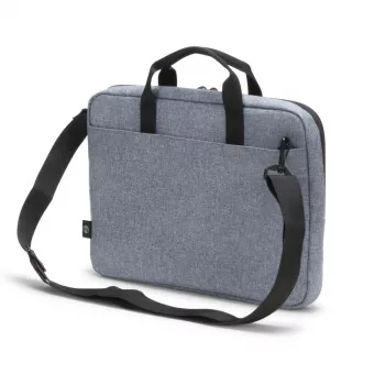 DICOTA Slim Eco Motion – Dėklas nešiojamam kompiuteriui 14-15.6 col. – Džinsinė mėlyna / 600D RPE poliesteris