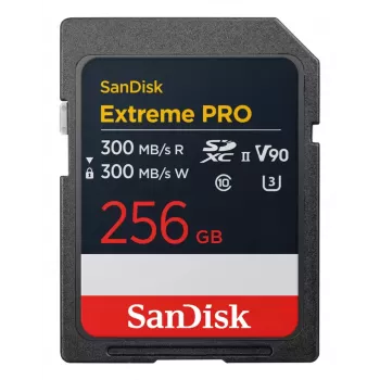 SanDisk Extreme PRO 256 GB UHS-II SDXC atminties kortelė SDSDXDM-256G-GN4IN