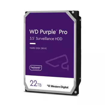 WESTERN DIGITAL kietasis diskas WD Purple Pro WD221PURP - 22TB - SATA 6Gb/s - 3,5 colio - 7200 aps./min. - 512 MB talpykla