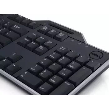 Klaviatūra DELL KB813 Universal USB QWERTZ vokiška juoda