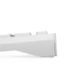 DELL KM5221W-WH belaidis klaviatūros ir pelės rinkinys, RF, QWERTZ vokiškas, baltas
