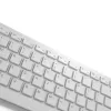 DELL KM5221W-WH belaidis klaviatūros ir pelės rinkinys, RF, QWERTZ vokiškas, baltas