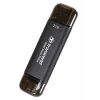 TRANSCEND ESD310c 2TB nešiojamas SSD, USB-A / USB-C