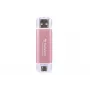 TRANSCEND Esd310p - 512GB nešiojamas SSD - USB Type-A / USB Type-C - rožinė