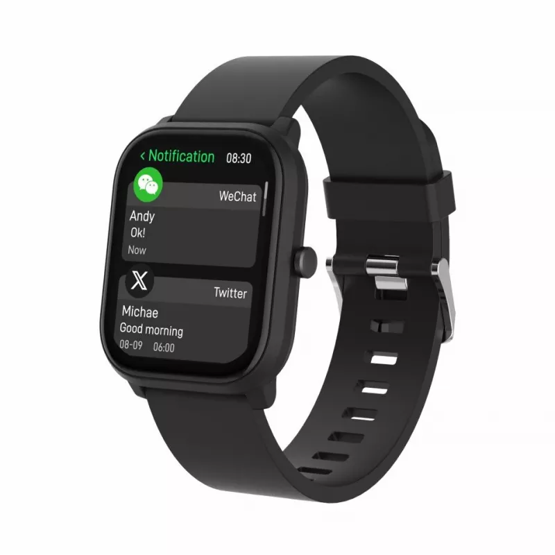 DENVER ELECTRONICS Vaikiškas išmanusis laikrodis SWK-120B juodas