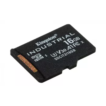 Kingston Technology 16GB microSDHC Industrial C10 A1 pSLC atminties kortelė be adapterio