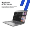 HP ZBook 8 G1ak Copilot+ PC AMD Ryzen AI 7 PRO 35,6 cm (14 colių) WUXGA 32 GB DDR5-SDRAM Wi-Fi 7 (802.11be) Windows 11 Pro AI darbo stotis, AI asmeninis kompiuteris