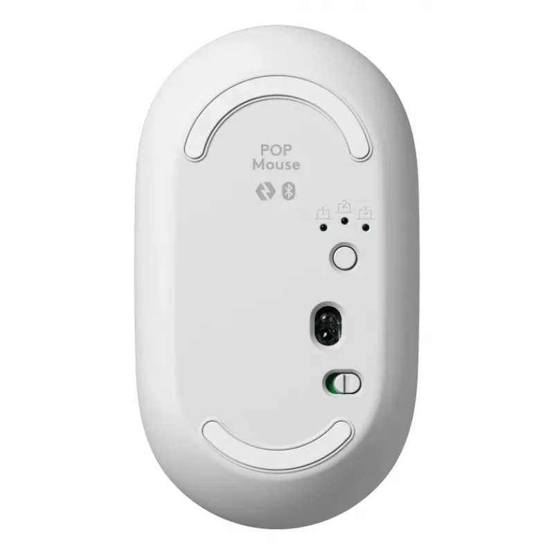 Logitech POP Icon Combo klaviatūros ir pelės rinkinys, belaidis Bluetooth, QWERTY US International, oranžinis-baltas