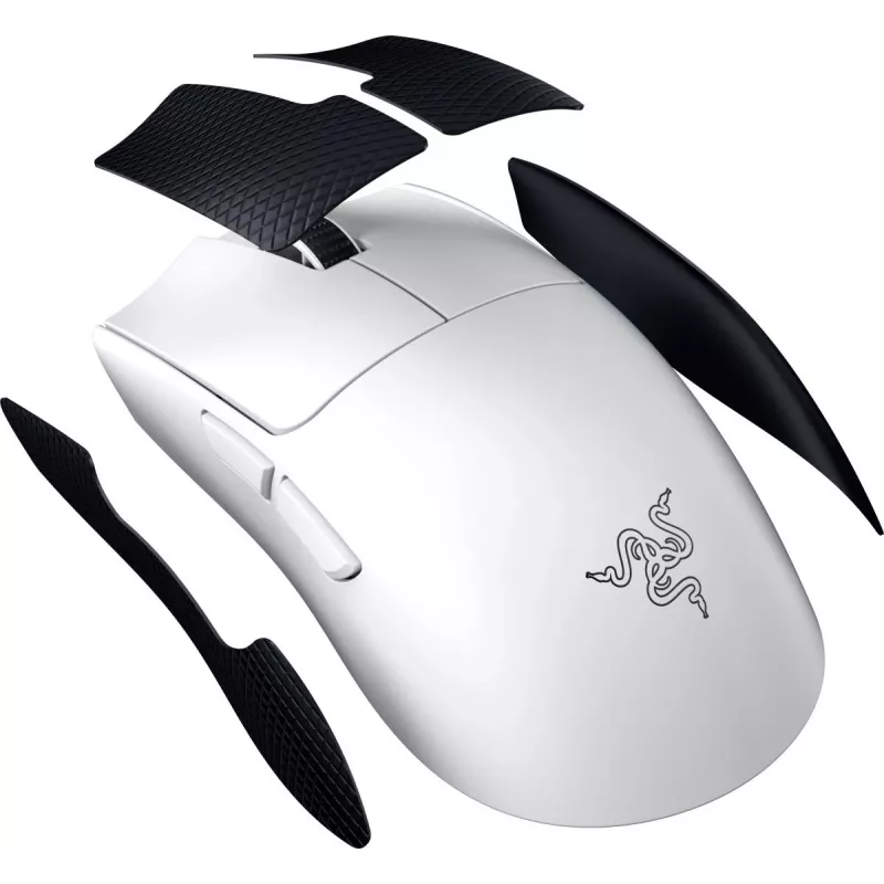 RAZER Viper V3 Pro žaidimų pelė – belaidė / laidinė – balta