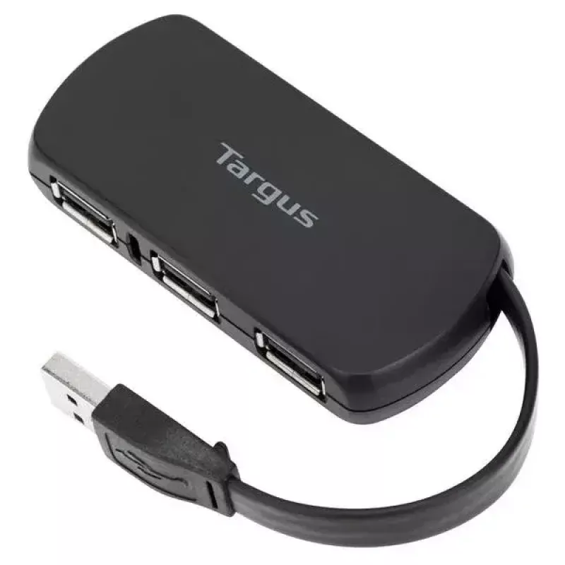 Targus ACH114EU USB 2.0 4 prievadų mazgas juodas
