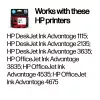 Original HP 652 juodos spalvos rašalo kasetė