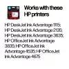 HP 652 Tri-color Original Ink Advantage kasetė, Cyan, Magenta, Geltona, 1 vnt., 200 puslapių