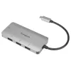 Targus ACH226EU USB-C į 4x USB-A 3.0 šakotuvas, sidabrinis