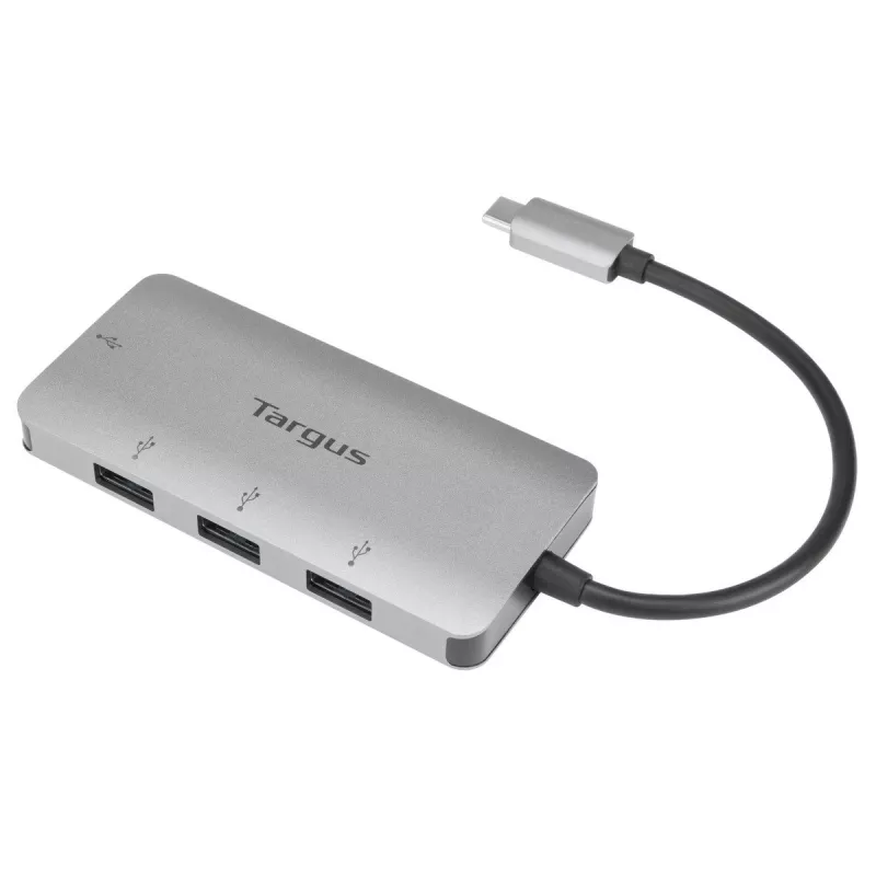 Targus ACH226EU USB-C į 4x USB-A 3.0 šakotuvas, sidabrinis