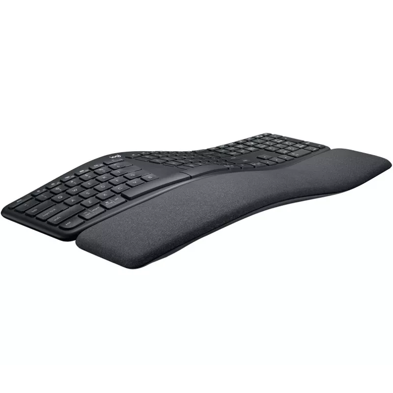 LOGITECH Ergo K860 – Belaidis išskirtos klaviatūros rinkinys Graphite, Qwertz Swiss