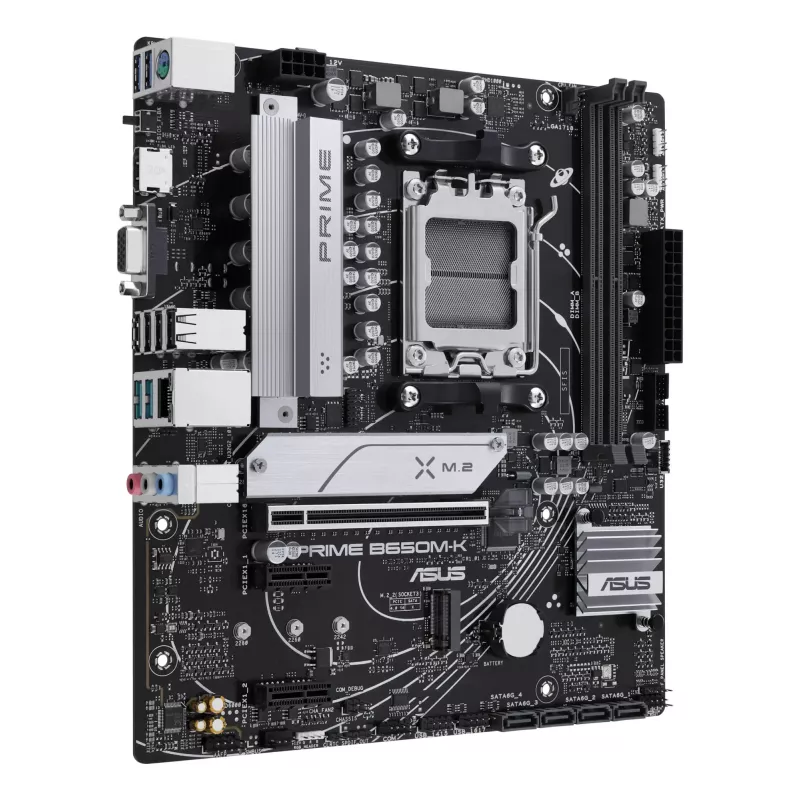 ASUS PRIME B650M-K AMD B650 Socket AM5 micro ATX pagrindinė plokštė