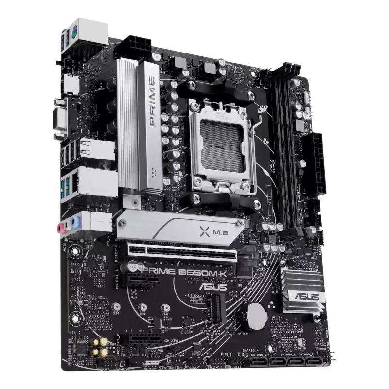 ASUS PRIME B650M-K AMD B650 Socket AM5 micro ATX pagrindinė plokštė