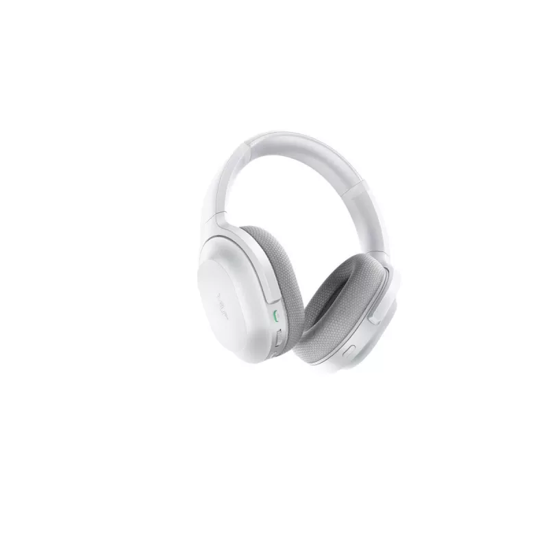 RAZER Barracuda belaidės ausinės – stereo, 2,4 GHz + Bluetooth, balta