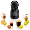 Kavos aparatas KRUPS Piccolo XS KP1A3B, 0,8 L vandens talpa, Dolce Gusto kapsulėms, 1600 W, ant stalviršio, juodas