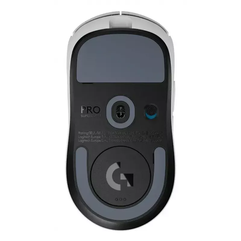 Pelė Logitech PRO X SUPERLIGHT 2 balta 2,4 GHz
