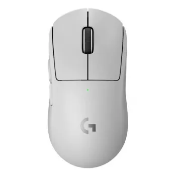 Pelė Logitech PRO X SUPERLIGHT 2 balta 2,4 GHz