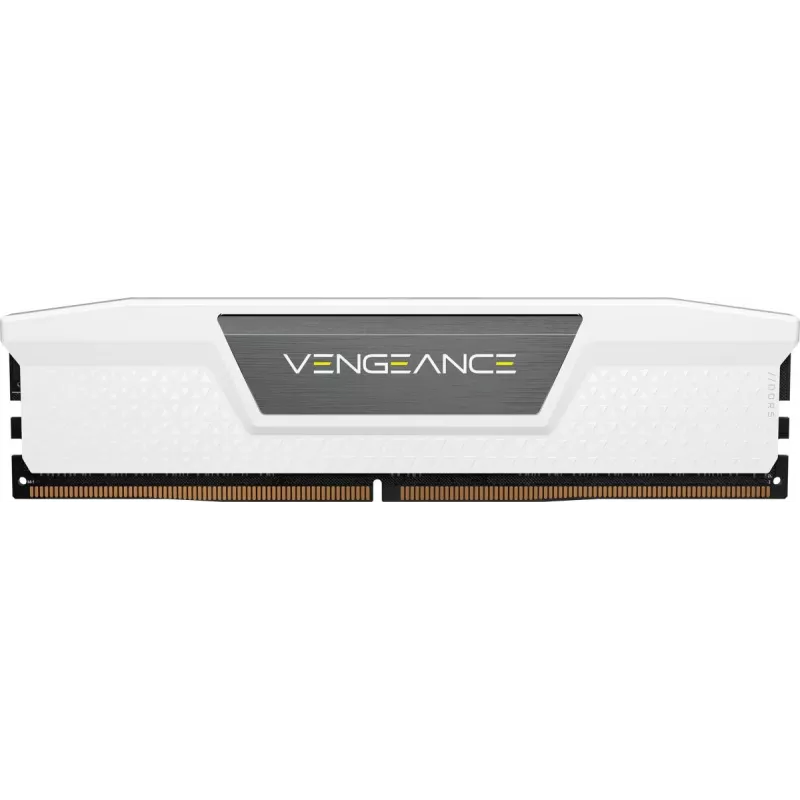 CORSAIR Vengeance 32GB (2x16GB) DDR5 6000MHz CL36 AMD EXPO ir Intel XMP atminties rinkinys baltas